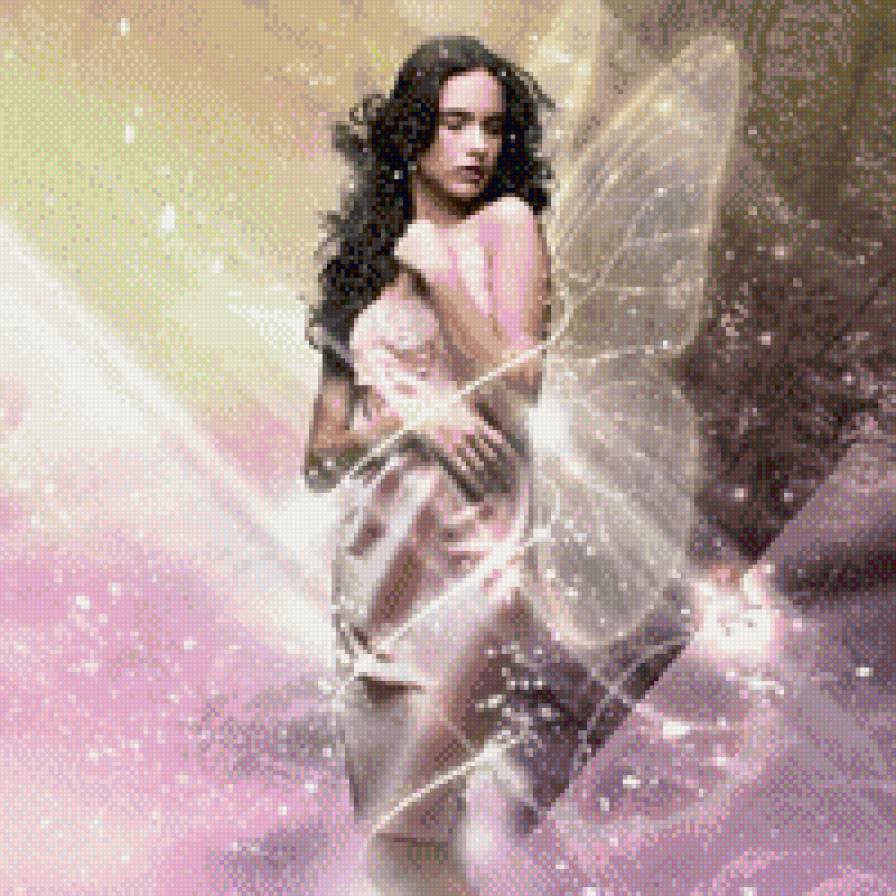 фентези-фея - фентези, девушка, фея, красота, ангел - оригинал