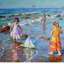 Схема вышивки «A.Adverin»