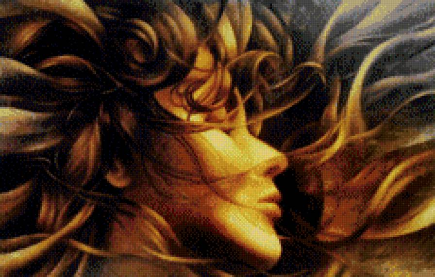 "Образ" - фентези, портрет, девушки, живопись - предпросмотр