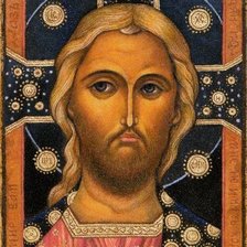 Схема вышивки «Спас златые Власа3»