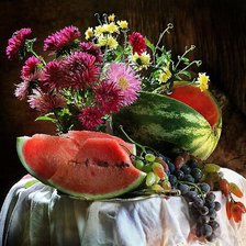 Схема вышивки «натюрморт»