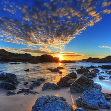 Схема вышивки «Пейзаж»