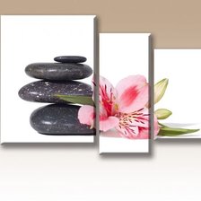 Схема вышивки «триптих ЦВЕТОК И КАМЕНЬ»