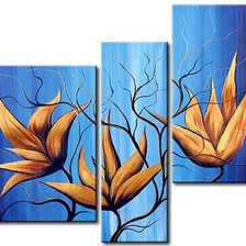 Схема вышивки «триптих»