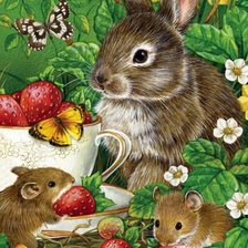 Схема вышивки «летним днем»