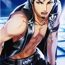 Схема вышивки «Аниме парень»