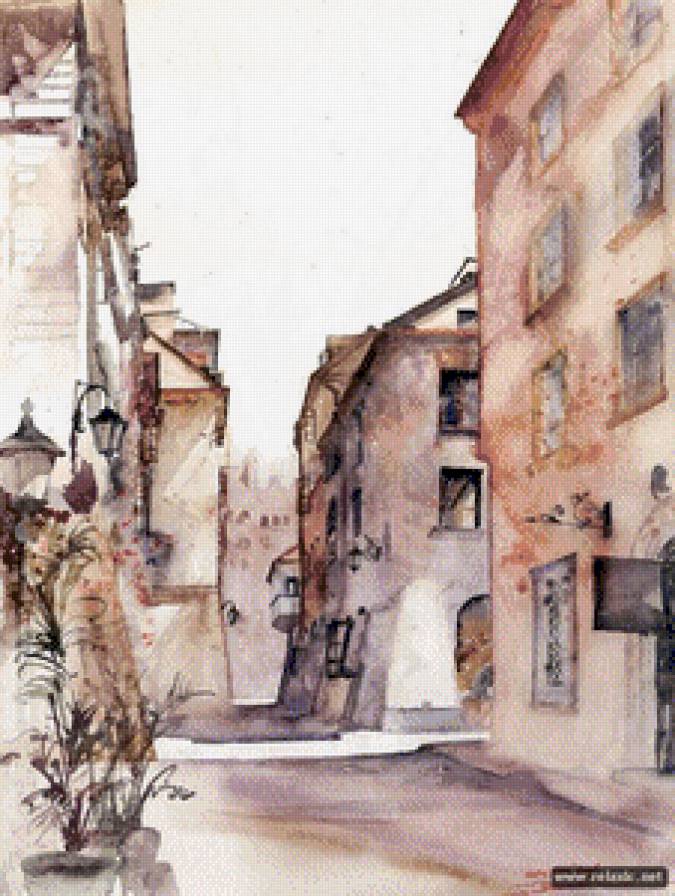 Акварели Мин Дама - акварель - предпросмотр