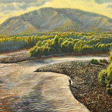 Схема вышивки «Серия "Пейзажи"»