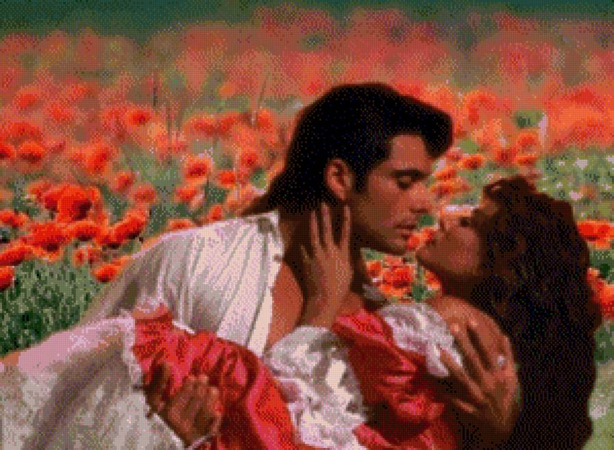 серия "пары" - люди.пара.любовь.цветы.маки - предпросмотр