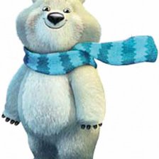 Схема вышивки «Олимпийский мишка»