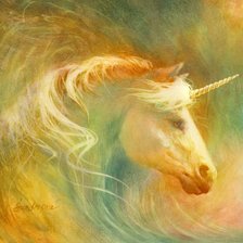 Схема вышивки «Мой единорог»