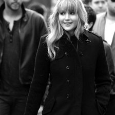 Схема вышивки «Jennifer Lawrence»