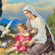 Схема вышивки «серия "мамы"»