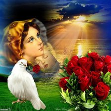 Схема вышивки «серия "мамы"»