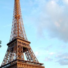 Схема вышивки «ейфелева»