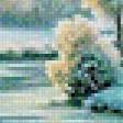Предпросмотр схемы вышивки «Зимний пейзаж» (№503155)