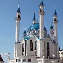 Схема вышивки «мечеть»