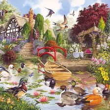 Схема вышивки «картина»