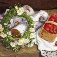 Схема вышивки «летний десерт»