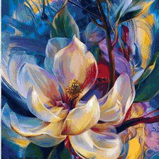 Схема вышивки «цветы»