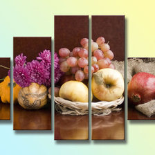 Схема вышивки «полиптих фрукты»