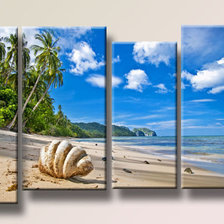 Схема вышивки «полиптих море»