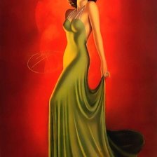 Схема вышивки «ретро»