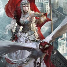 Схема вышивки «серия Девушка и зверь 9»