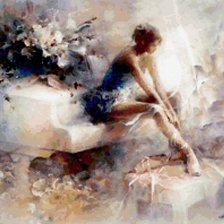 Схема вышивки «balet»