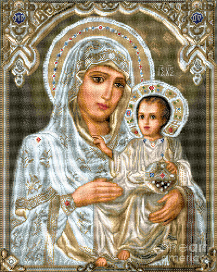 Божья Матерь Иерусалимская - икона - оригинал