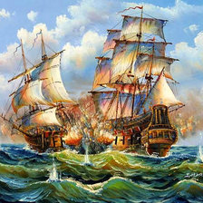 Схема вышивки «битка»