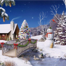 Схема вышивки «картина»