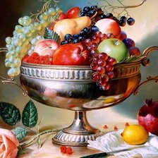 Схема вышивки «натюрморт»