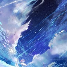 Схема вышивки «nebo»