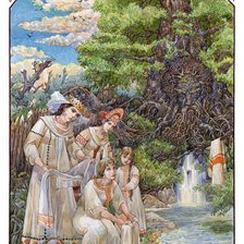 Схема вышивки «Серия "Древние Боги"»