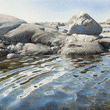 Схема вышивки «Каменный пейзаж»