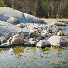 Схема вышивки «Каменный пейзаж1»