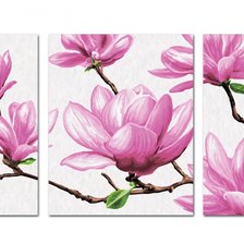 Схема вышивки «Магнолия»