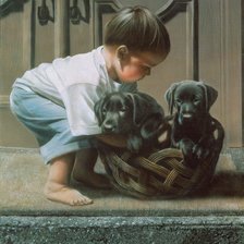 Схема вышивки «Серия "Очаровашки"»