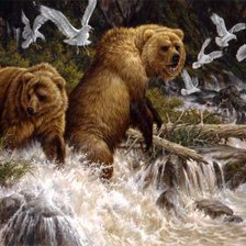 Схема вышивки «Рыбалка»