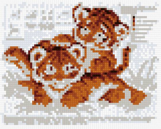 тигрята. - тигрята, животные - предпросмотр