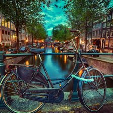 Схема вышивки «Велосипед.»