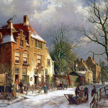 Схема вышивки «holland winter»