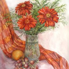 Схема вышивки «натюрморт»