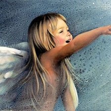 Схема вышивки «ангелочек»