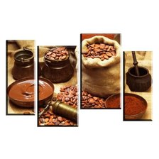 Схема вышивки «триптих кофе»