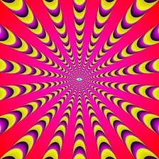 Схема вышивки «Оптическая иллюзия.Шевелилка.»