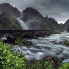 Схема вышивки «Фьерды Норвегии»