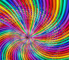 Схема вышивки «Радуга.Абстракция»