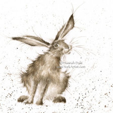 Схема вышивки «Hare Raising»